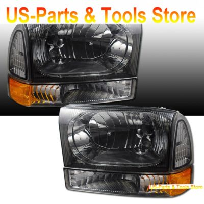 Für Ford F250 F350 : Scheinwerfer Satz smoke 99 - 04 Excursion 1999 2004 2001 00