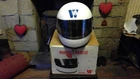 WASSELL WILDCAT FULL FACE HELMET  WITH BOX LATE 1970,s EARLY 80,s size small NOS