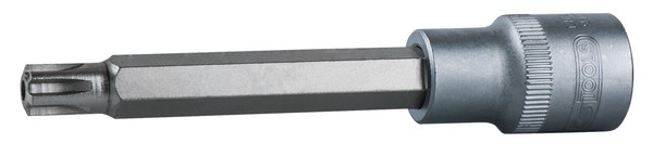 "Ks Tools 1/2\" Bit-Stecknuss Ribe Mit Stirnlochbohrung, Lang, M12 (911.3957)"-image