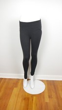 Athleta Black Full Length Athletic Leggings with Reflective Details XS