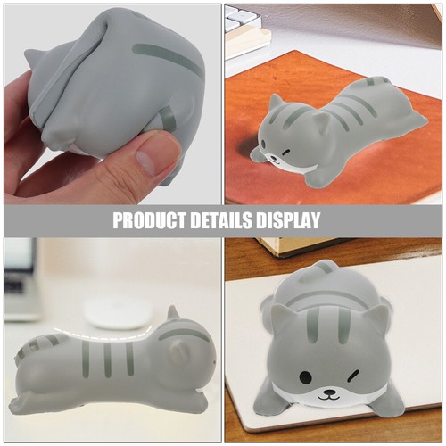 2 Pcs Wrist Mouse Pad Cushion for Cute Keyboard Rest Girl Office - Afbeelding 10 van 12