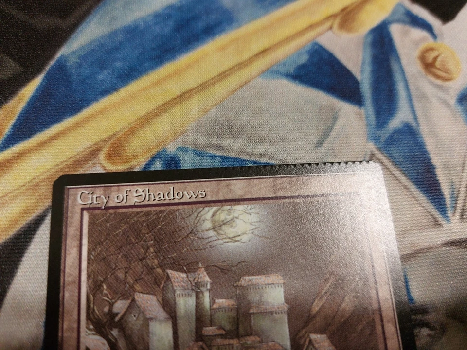 City of Shadows (Factory Error Crimp) MTG The Dark Rare Land Near-Mint x1 - Image 3 of 4