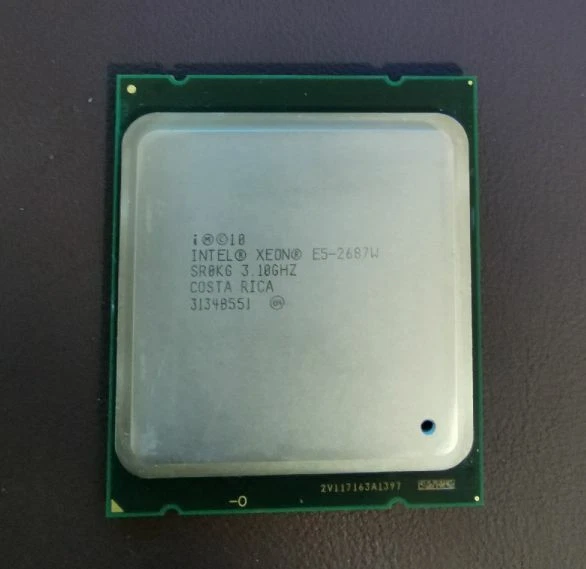 Procesador CPU Intel Xeon E5-2687W LGA 2011 SR0KG 3,1 GHz 8 núcleos 150 W Foto 2 de 2