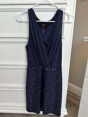 laundry by shelli segal navy blue dress Laundry by Shelli Segal Navy Blue Lace
