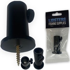 LFS Black Aluminium Stage stand For 16mm Carp Coarse Fishing Fits Bank Sticks