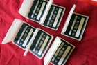 TAPE AUDIO CASSETTE 6pcs Konica KX-I MADE IN JAPAN 46 min BLANK NEW opened 6x