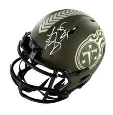 Lainey Wilson Signed Autograph Tennessee Titans Football Mini Helmet w/ JSA COA