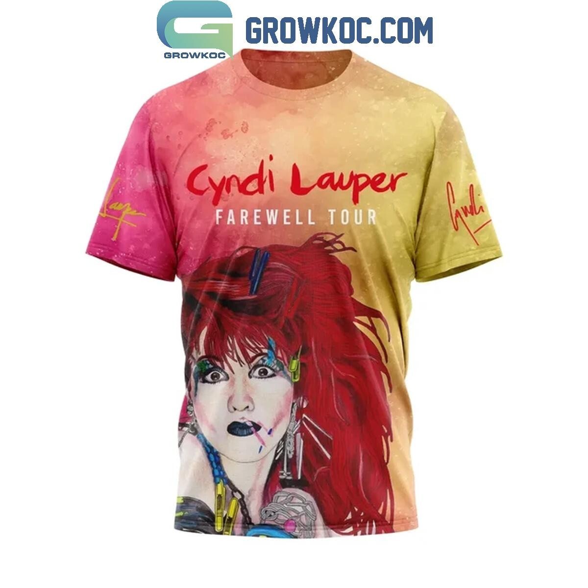 シンディローパー　farewellツアー　Tシャツ　CYNDI LAUPER シンディローパー farewellツアー Tシャツ CYNDI LAUPER
