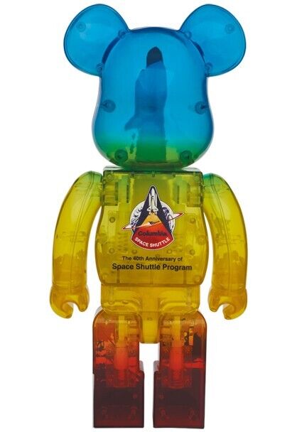 人気ブランドバ40代 SHUTTLE SPACE 100% 400% BE@RBRICK LAUNCH TOY MEDICOM Ver. キューブリック、ベアブリック