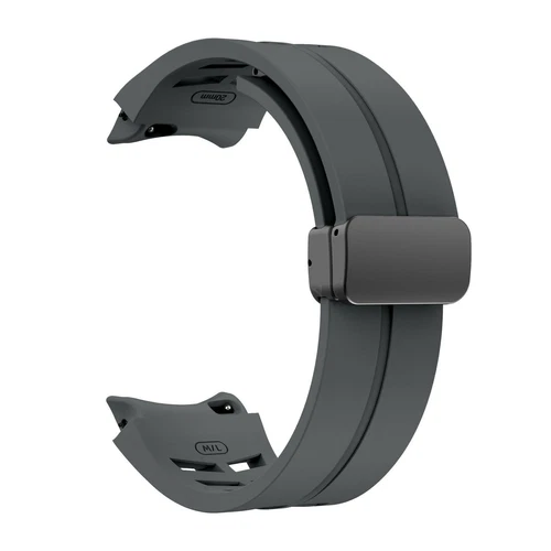 Magnetic Buckle Breathable Silicone Band for Samsung Galaxy Watch 7 6 5 4 Bands - Picture 112 of 115