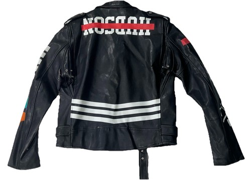 Hudson NYC Synthetic Leather Biker Jacket - Picture 11 of 11