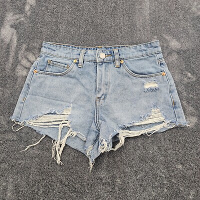 Blank NYC The Barrow Cut off Shorts juniors 25 distressed destroyed High  Rise