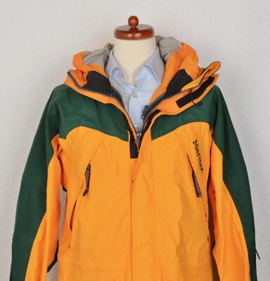 Marmot Gore-Tex Shell Jacke Jacket Gr S Gelb Grün Yellow Green 