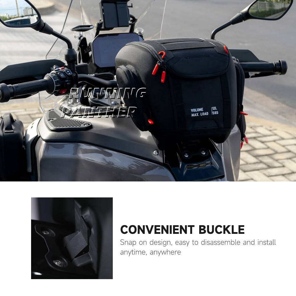 Waterproof Fuel Tank Bag Logo 12L Tool Backpack Portable For BMW