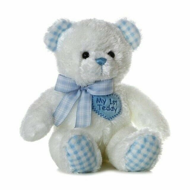 blue baby teddy bear