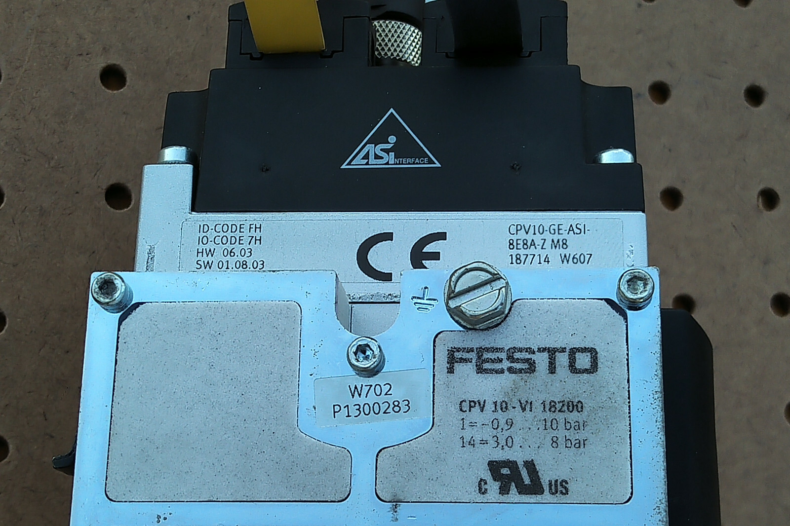 Festo Cpv10 Ge Mp 1pz Per Elettrovalvola Nuova 8 MP 8 18255 Spedizione