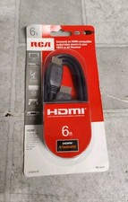 NEW RCA HDMI Standard Cable 6 ft
