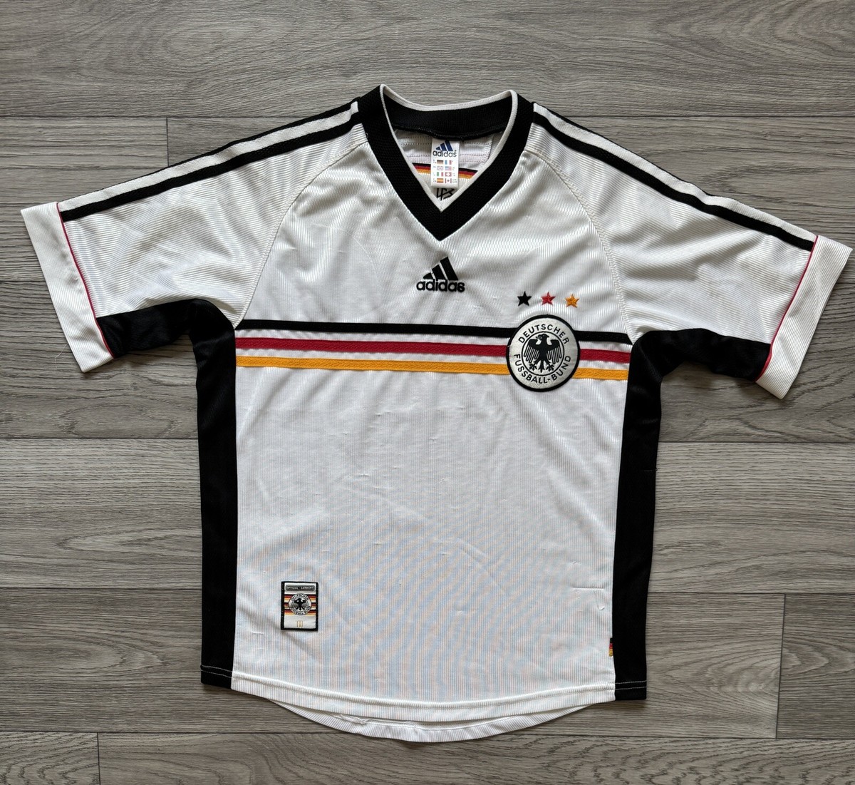 adidas 1998年ドイツ代表 シャツ US Mサイズ Germany National Team 1998/2000 Adidas Football Shirt Jersey Home