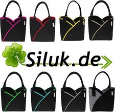 SILUK Filztasche Einkaufskorb Einkaufstasche, Filztaschen Shopper, Groß