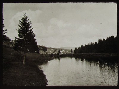 Glaszauber Laterne Dia DIE SCHWARZWALDREGION NR50 UM 1910 FOTO DEUTSCHLAND 