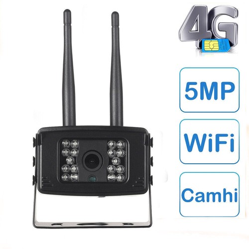 Karta SIM Full HD 1080P 4G Wifi Kamera IP Wodoodporna 5MP CCTV P2P Outdoor IR 20m
