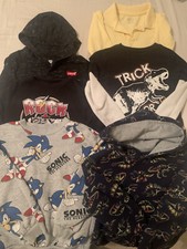 Lot of 5 BoysLong Sleeve Shirts and Hoodies Size 5/6 Excellent Condition