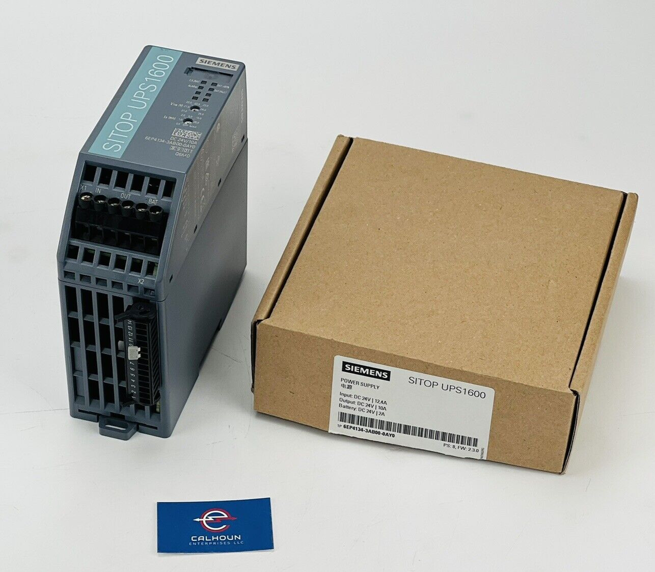 Siemens SITOP UPS1600 6EP4134-3AB00-0AY0 Power Supply DC24V/10A *PARTS ONLY*