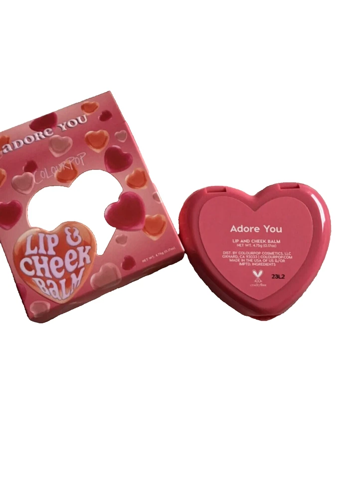 Colorpop Lost In Love Colección San Valentín Crema Labial y Mejillas Adore You Bálsamo Rubor Foto 2 de 2