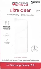 Pack of 3 InvisibleShield Ultra Clear Screen Protector for Samsung Galaxy S10+