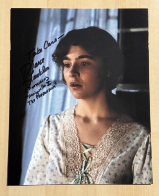DIANE FRANKLIN SIGNED 8x10 PHOTO ACTRESS AUTOGRAPHED AMITYVILLE II