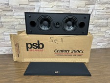 Psb Century 200ci Center Channel Speaker Black Made In Canada
