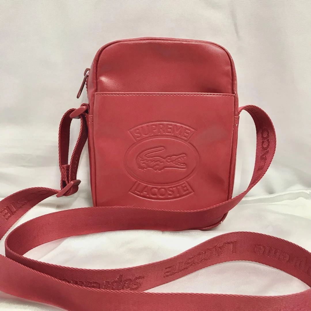 Sac bandoulière Supreme Lacoste 3854 hommes épaule haut poignée sac à main original limi