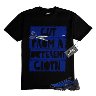 Air Max Plus Racer Blue Royal Reimagined 1 Dunk T Shirt to Match CUT