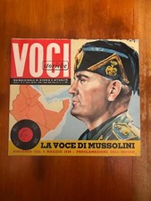 Voci Storiche - La voce di Mussolini discorso del 9 maggio 1936