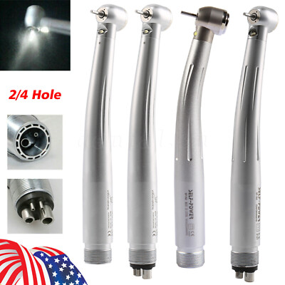 NSK STYLE Dental LED Fiber Optic High Speed Handpiece 2/4 holes + Turbine Rotor