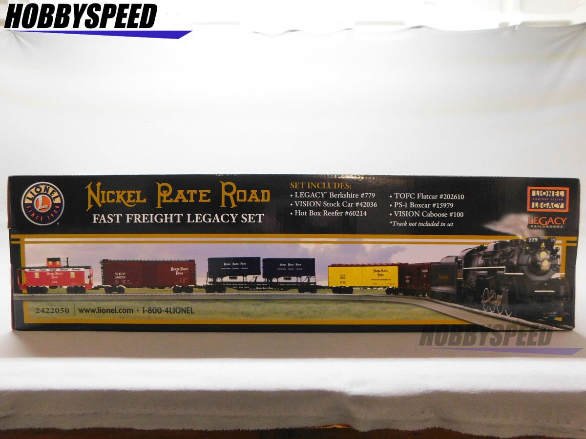 LIONEL NICKEL PLATE ROAD FAST FREIGHT LEGACY TRAIN SET O GAUGE