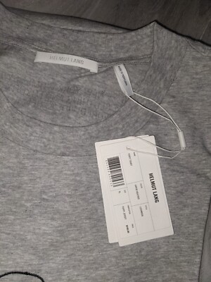 Helmut Lang Puppy Dog Bark T-Shirt Grey Extra Large XL | eBay