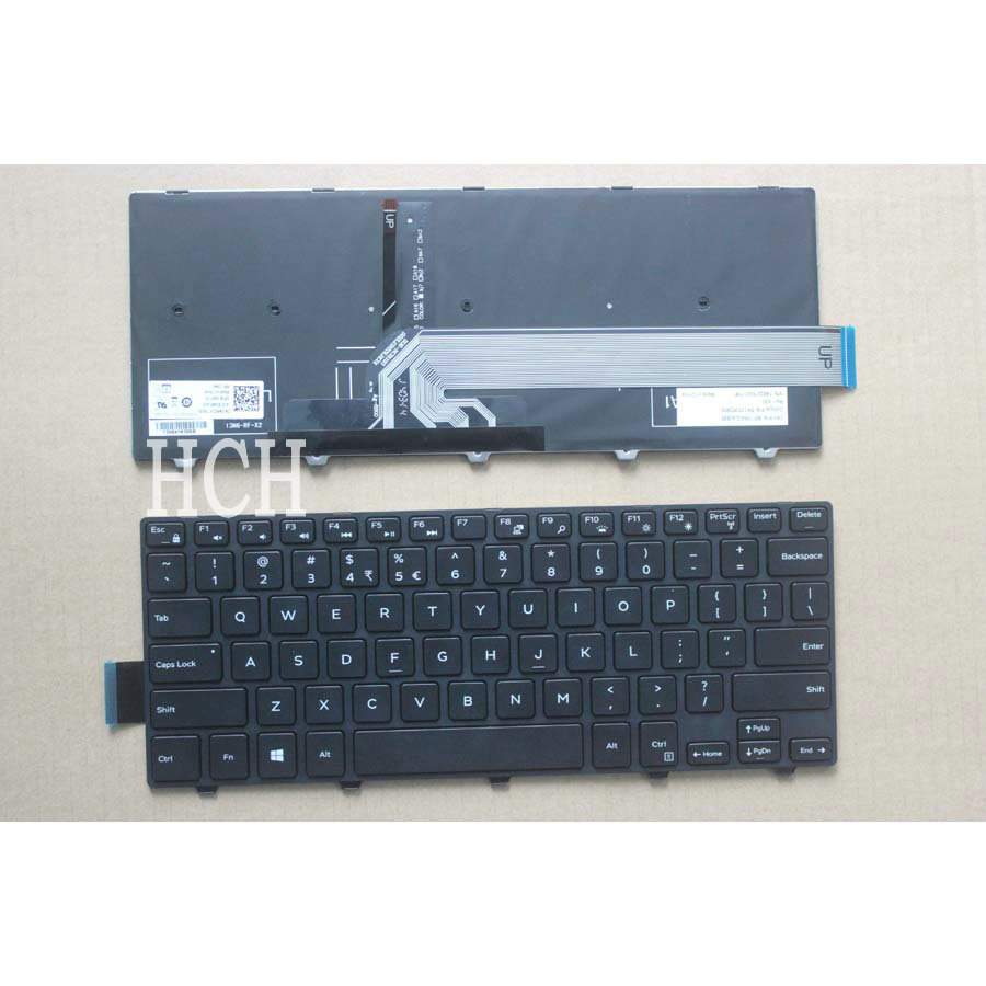 New for Dell Inspiron 14 5448 5451 5455 5458 5459 keyboard US