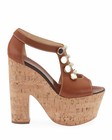 100% AUTH NEW WOMEN LOUBOUTIN ORDONANETTE 160 DENIM PLATFORM WEDGE SANDALS US 11 — photo 3