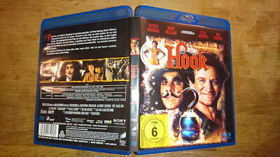Hook Blu ray Peter Pan Robin Williams Dustin Hoffman
