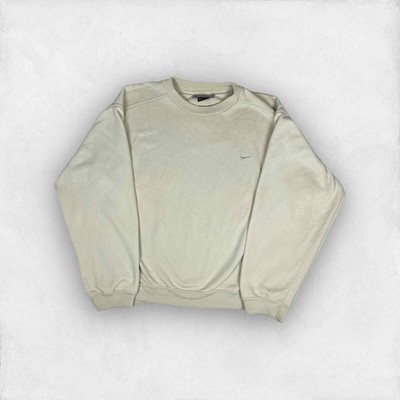 beige nike sweatshirt men