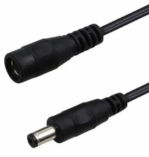 12v CCTV DC Power Cable Extension Cord Adapter Male/female 5.5mm x 2.1mm