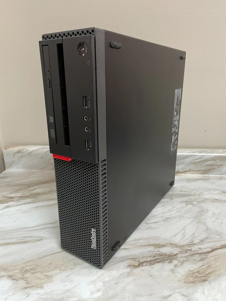 Lenovo ThinkCentre M800 SFF Quad Core i3-6100 8GB RAM 256GB SSD + 1TB W10P - Image 3 of 4