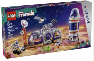 1x LEGO 42605 MARS-RAUMBASIS MIT RAKETE Mars Space Base & Rocket OVP New