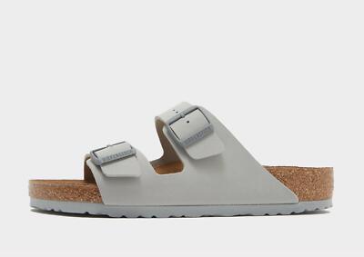 Birkenstock Arizona Birko-Flor Sandalen  (Herren UK Größen: 7,5 & 10) Stone Coin