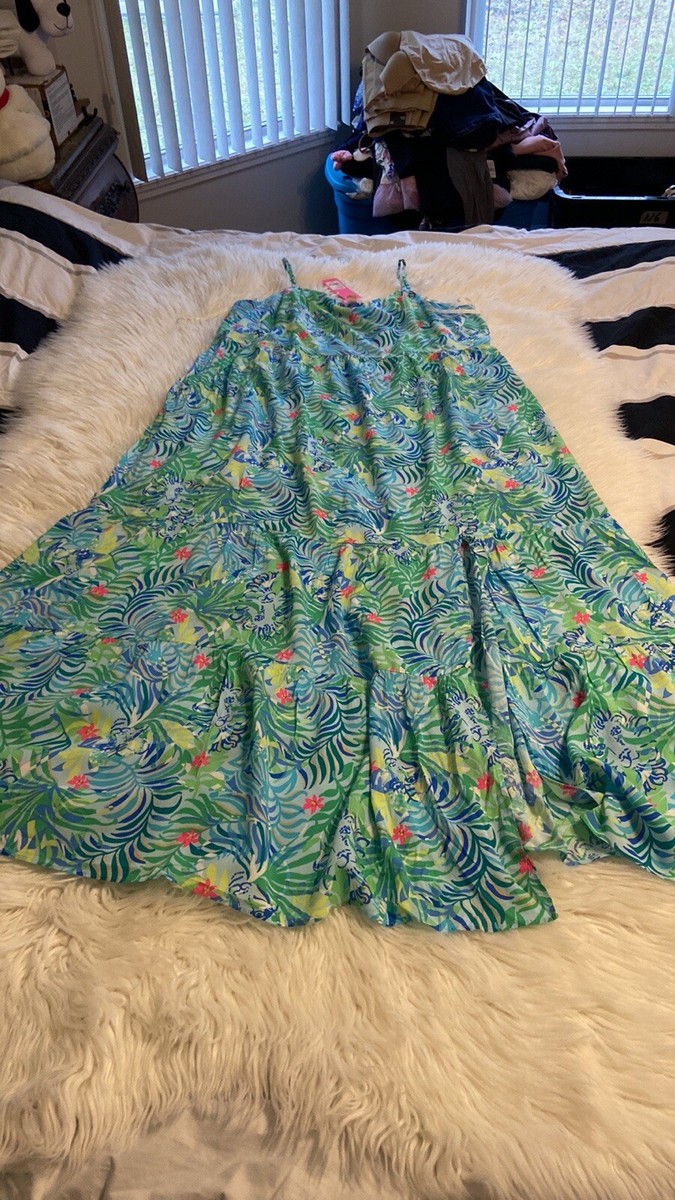 lilly pulitzer teresa maxi dress we're calling it now!!! this is THE dress for spring & summer!!! meet the Teresa maxi in Let's Go Bananas, straight from the Lilly vault! #LillyPulitzer #Savannah #ShopLocal #ThePrintedPeach