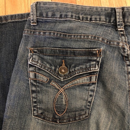 Calvin Klein Blue Jeans Straight Women's Size 10 - Picture 9 of 10