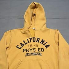 Descuentos Hollister Sudadera Amarilla Hollister Las Mejores