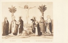 Vintage Postcard Fra Angelico, The Crucifixion, The Metropolitan Museum of Art