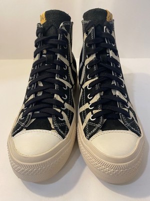 Visvim Skagway Hi Bamboo Black Size 8 Men s Sneakers Authentic New Rare